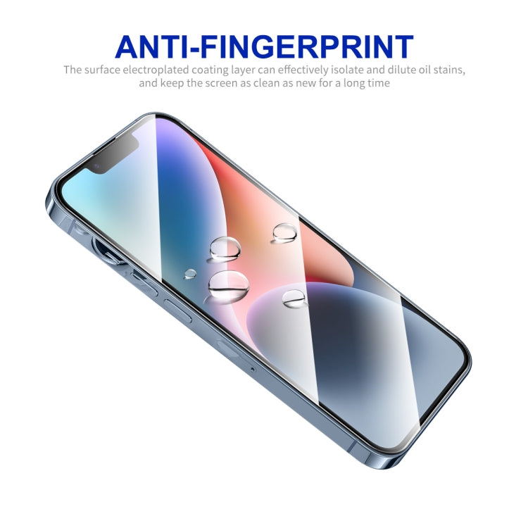 For iPhone 15 2pcs ENKAY Full Glue High Aluminum-silicon Tempered Glass Film - iPhone 15 Tempered Glass by ENKAY | Online Shopping UK | buy2fix