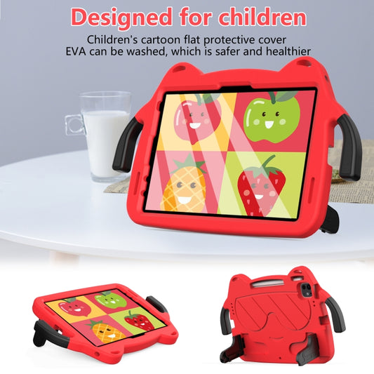 For iPad Pro 11 2025 / 2024 Ice Baby EVA Shockproof Hard PC Tablet Case(Red+Black) by buy2fix