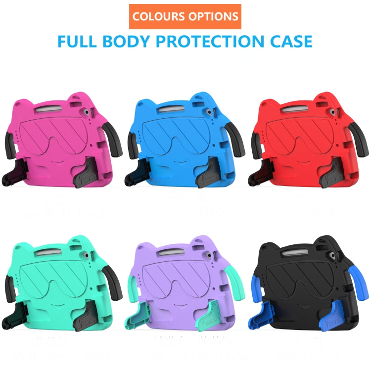 For iPad Pro 10.5 / Air 3 10.5 2019 Ice Baby EVA Shockproof Hard PC Tablet Case(Black+Blue) - iPad 10.2 Cases by buy2fix | Online Shopping UK | buy2fix