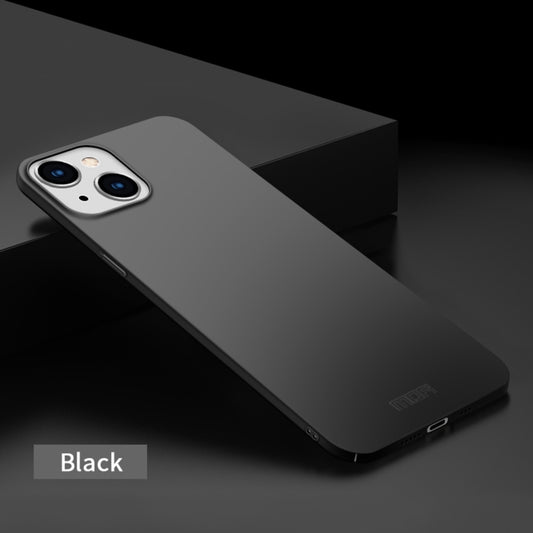 For iPhone 15 Pro MOFI Frosted PC Ultra-thin Hard Phone Case(Black) by MOFI