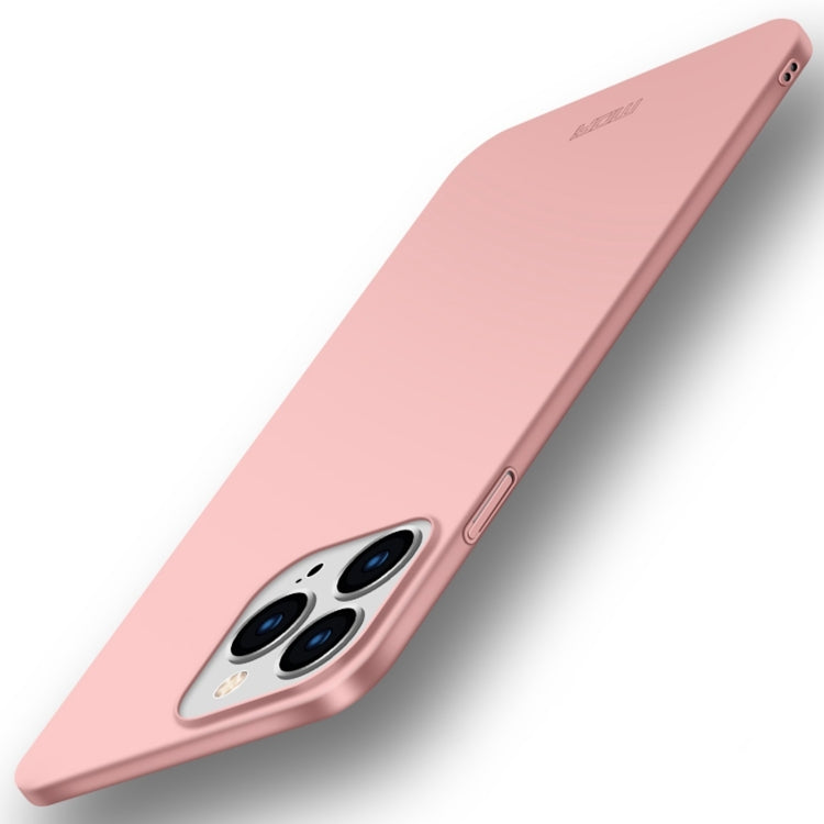 For iPhone 15 Pro Max MOFI Frosted PC Ultra-thin Hard Phone Case(Rose Gold) - iPhone 15 Pro Max Cases by MOFI | Online Shopping UK | buy2fix