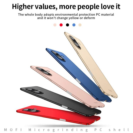For iPhone 17 MOFI Frosted PC Ultra-thin Hard Phone Case(Red) - iPhone 17 Cases by MOFI | Online Shopping UK | buy2fix