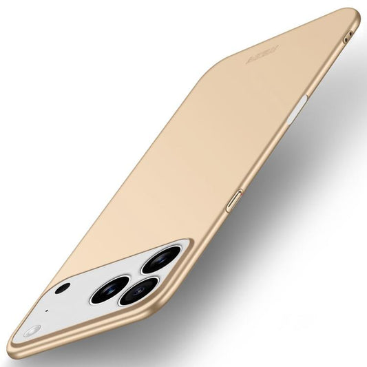 For iPhone 17 Pro Max MOFI Frosted PC Ultra-thin Hard Phone Case(Gold) - iPhone 17 Pro Max Cases by MOFI | Online Shopping UK | buy2fix
