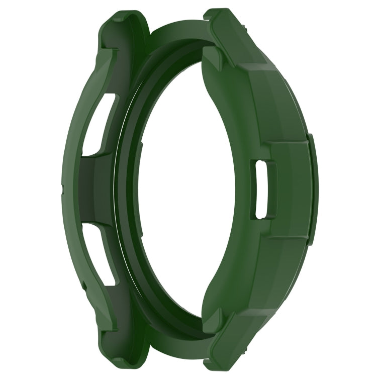 For Samsung Galaxy Watch 6 Classic 43mm Rotating Ring + TPU Armor Watch Protective Case(Green) - Watch Cases by buy2fix | Online Shopping UK | buy2fix