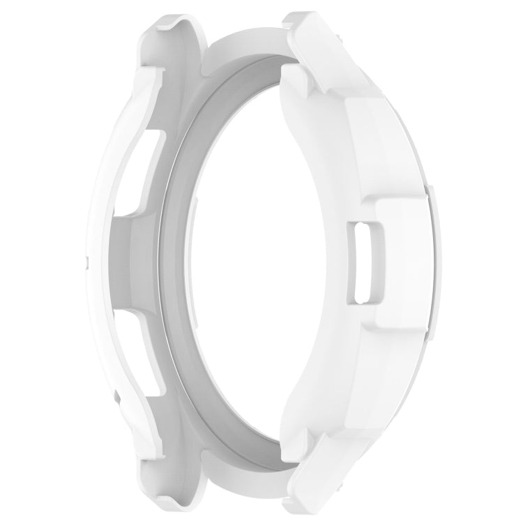 For Samsung Galaxy Watch 6 Classic 47mm Rotating Ring + TPU Armor Watch Protective Case(White) - Watch Cases by buy2fix | Online Shopping UK | buy2fix