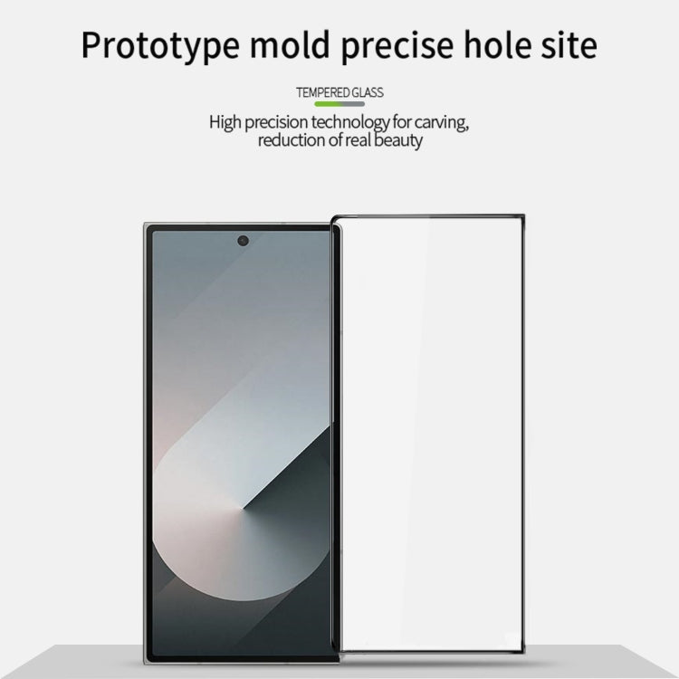 For Samsung Galaxy Z Fold6 PINWUYO 9H 3D Full Screen Explosion-proof Tempered Glass Film(Black) - Galaxy Tempered Glass by PINWUYO | Online Shopping UK | buy2fix