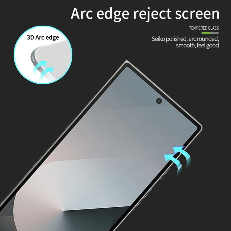 For Samsung Galaxy Z Fold6 PINWUYO 9H 3D Full Screen Explosion-proof Tempered Glass Film(Black) - Galaxy Tempered Glass by PINWUYO | Online Shopping UK | buy2fix