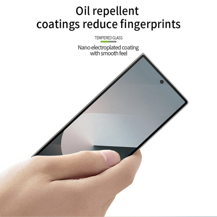 For Samsung Galaxy Z Fold6 PINWUYO 9H 3D Full Screen Explosion-proof Tempered Glass Film(Black) - Galaxy Tempered Glass by PINWUYO | Online Shopping UK | buy2fix