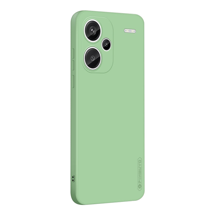 For Xiaomi Redmi Note 13 Pro+ PINWUYO Sense Series Liquid Silicone TPU Phone Case(Green) - Xiaomi Cases by PINWUYO | Online Shopping UK | buy2fix