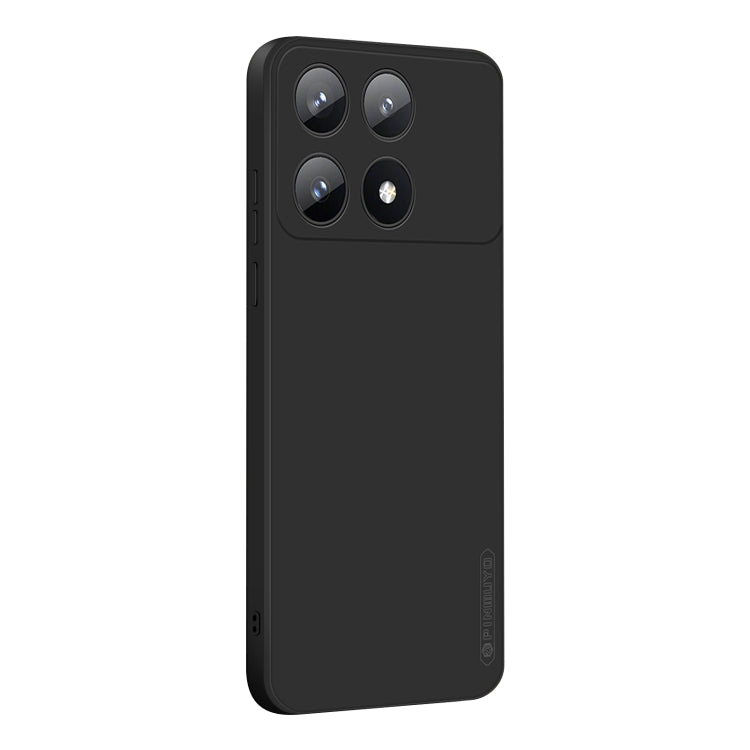 For Xiaomi Redmi K70E PINWUYO Sense Series Liquid Silicone TPU Phone Case(Black) - Xiaomi Cases by PINWUYO | Online Shopping UK | buy2fix