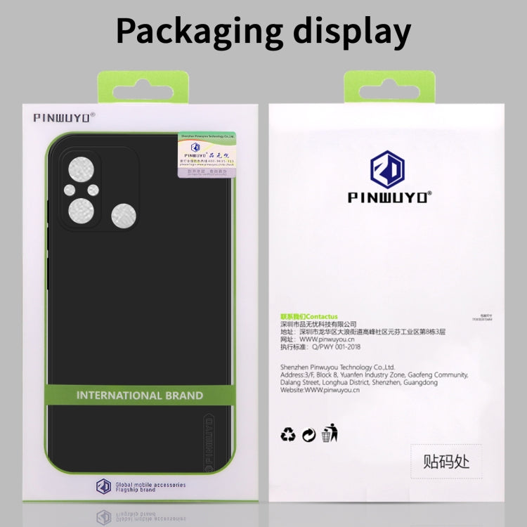 For Xiaomi Redmi Note 13 Pro+ PINWUYO Sense Series Liquid Silicone TPU Phone Case(Green) - Xiaomi Cases by PINWUYO | Online Shopping UK | buy2fix