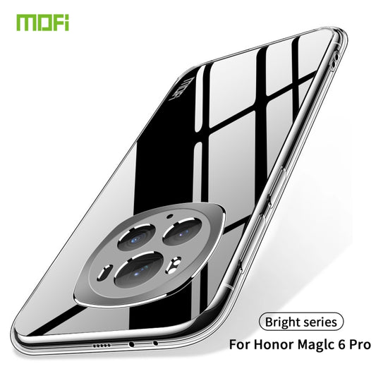For Honor Magic6 Pro MOFI Ming Series Ultra-thin TPU Phone Case(Transparent) by MOFI
