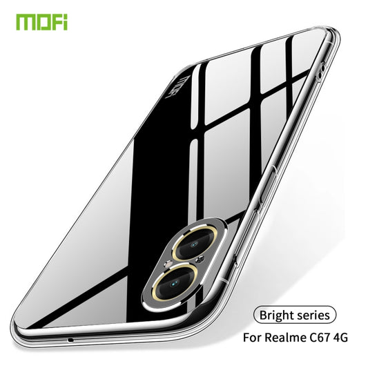 For Realme C67 4G MOFI Ming Series Ultra-thin TPU Phone Case(Transparent) by MOFI
