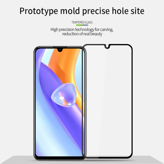 For Xiaomi Redmi 13C 4G / 5G MOFI 9H 2.5D Full Screen Tempered Glass Film(Black) by MOFI