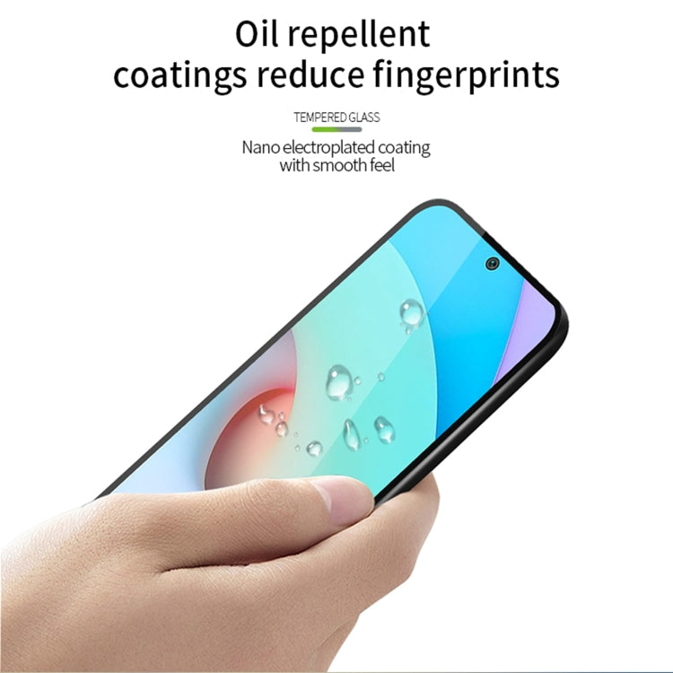 For Xiaomi 13T / 13T Pro PINWUYO 9H 2.5D Full Screen Tempered Glass Film(Black) - by PINWUYO | Online Shopping UK | buy2fix