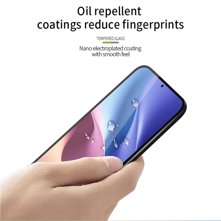 For Xiaomi Redmi Note 13 / 13 Pro 5G PINWUYO 9H 2.5D Full Screen Tempered Glass Film(Black) - by PINWUYO | Online Shopping UK | buy2fix