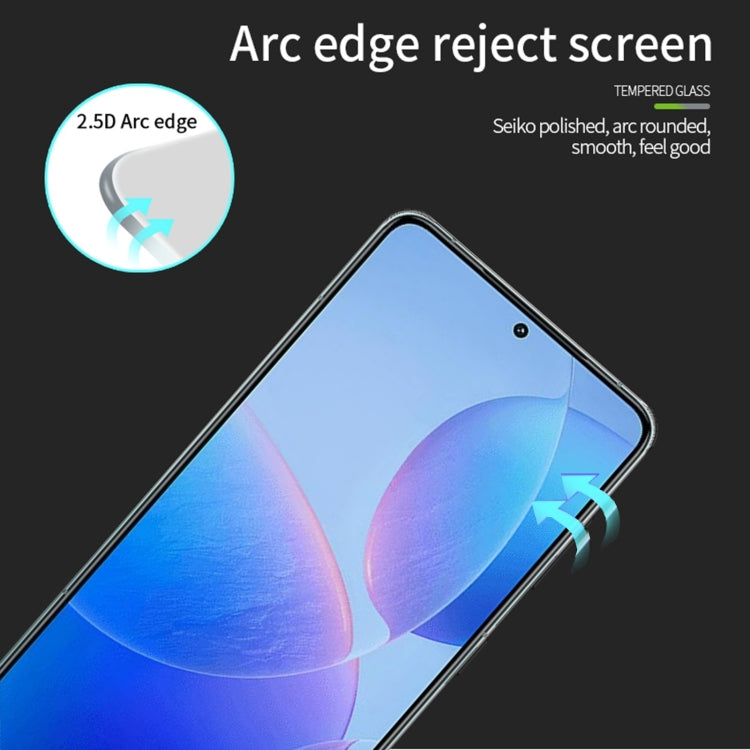 For Xiaomi Redmi K70 Ultra PINWUYO 9H 2.5D Full Screen Tempered Glass Film(Black) - by PINWUYO | Online Shopping UK | buy2fix