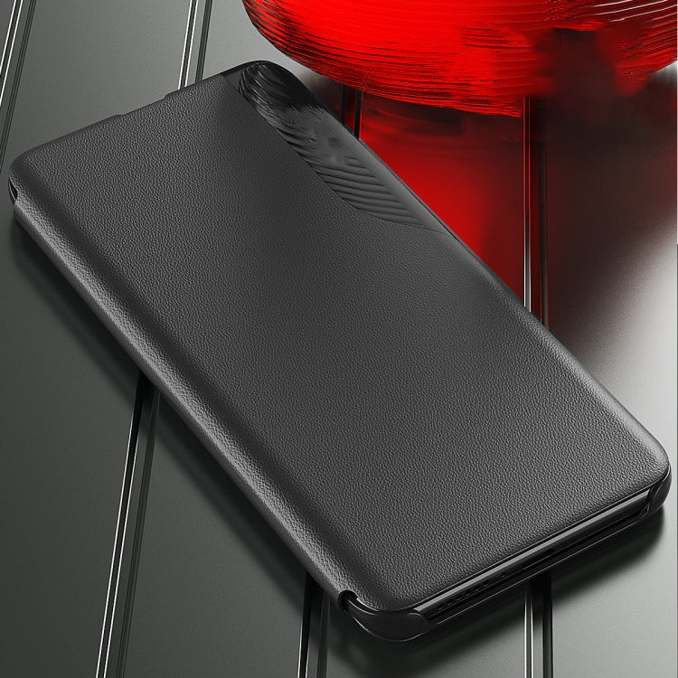 For Xiaomi Redmi Note 13 Pro 4G Attraction Flip Holder Leather Phone Case(Black) - Xiaomi Cases by buy2fix | Online Shopping UK | buy2fix