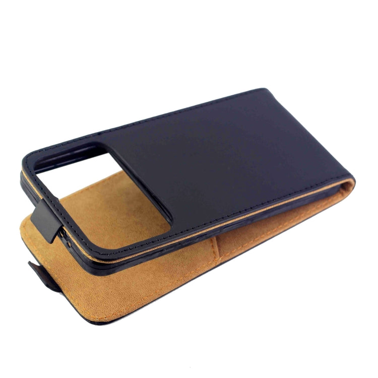 For Xiaomi Redmi K70 / K70 Pro Vertical Flip Leather Phone Case with Card Slot(Black) - Xiaomi Cases by buy2fix | Online Shopping UK | buy2fix