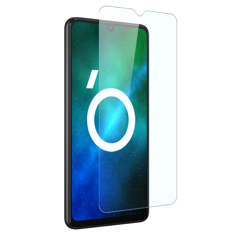 For Samsung Galaxy A33 5G NORTHJO Transparent TPU Phone Case with Tempered Glass Film(Transparent) - Galaxy Phone Cases by NORTHJO | Online Shopping UK | buy2fix