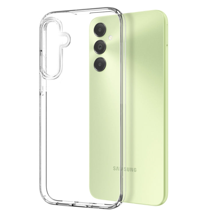 For Samsung Galaxy A05s 4G NORTHJO Transparent TPU Phone Case with Tempered Glass Film(Transparent) - Galaxy Phone Cases by NORTHJO | Online Shopping UK | buy2fix