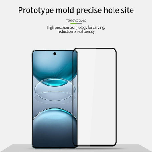 For vivo X100s PINWUYO 9H 2.5D Full Screen Tempered Glass Film(Black) by PINWUYO