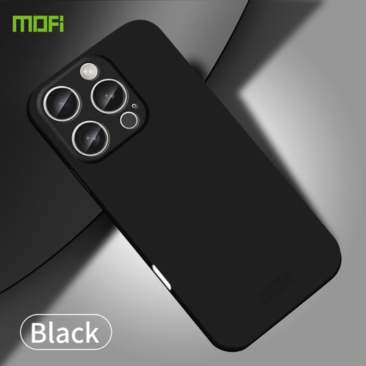 For iPhone 16 Pro MOFI Qin Series Skin Feel All-inclusive PC Phone Case(Black) by MOFI