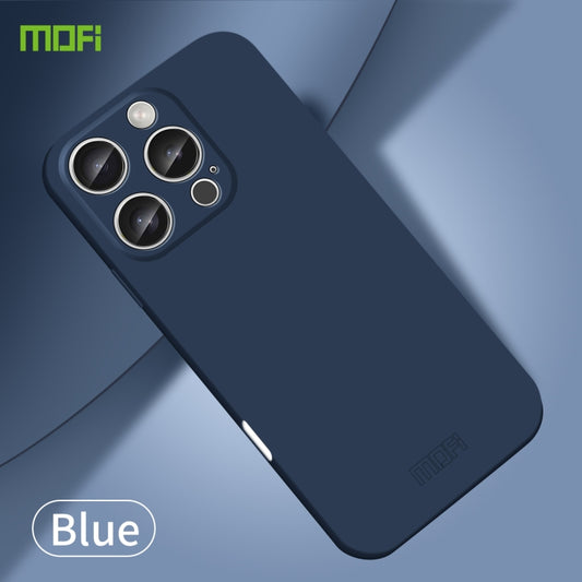 For iPhone 16 Pro MOFI Qin Series Skin Feel All-inclusive PC Phone Case(Blue) by MOFI