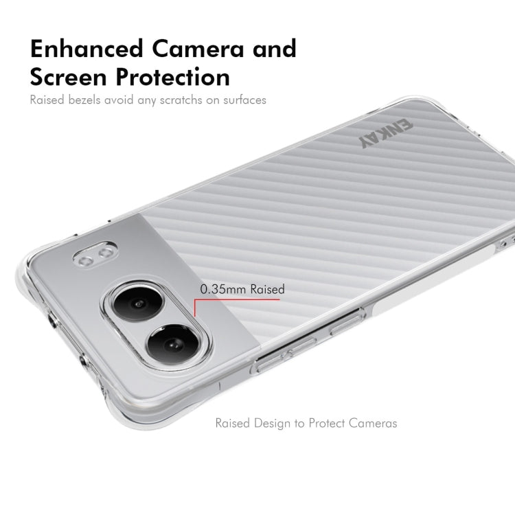 For OnePlus Nord 4 ENKAY Hat-Prince Transparent TPU Shockproof Phone Case - Nord 4 Cases by ENKAY | Online Shopping UK | buy2fix