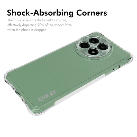For OnePlus 13 ENKAY Hat-Prince Transparent TPU Shockproof Phone Case by ENKAY