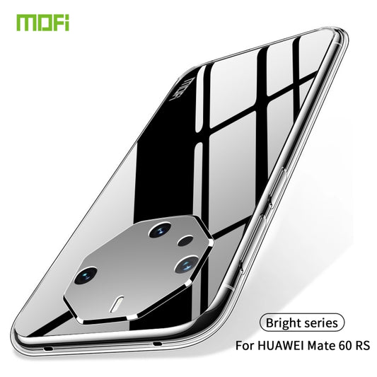 For Huawei Mate 60 RS Ultimate MOFI Ming Series Ultra-thin TPU Phone Case(Transparent) by MOFI