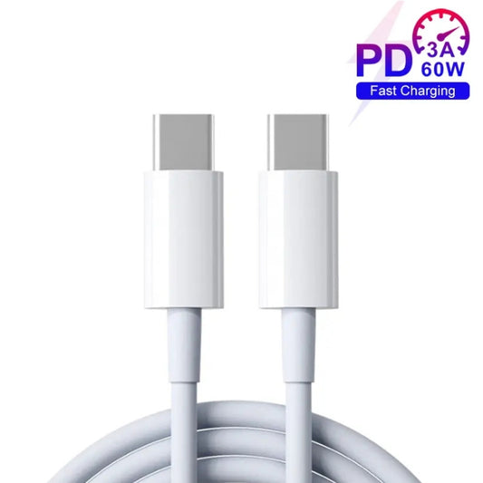 XJ-97 60W 3A USB-C / Type-C to Type-C Fast Charging Data Cable, Cable Length:2m by buy2fix