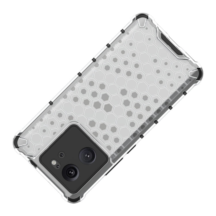 For Redmi K60 Ultra Shockproof Honeycomb Phone Case(Black) - Redmi K60 Ultra Cases by buy2fix | Online Shopping UK | buy2fix