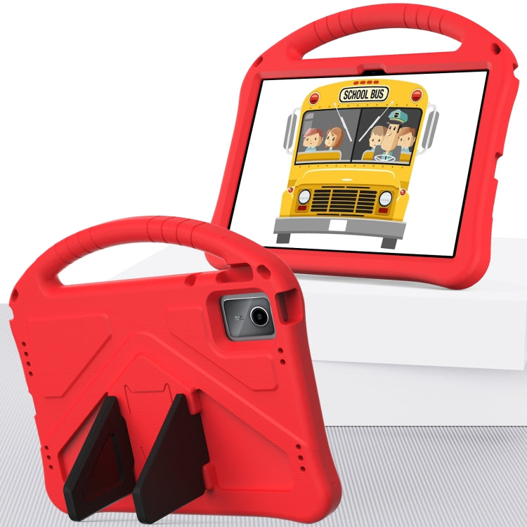 For Lenovo Tab M11 /Xiaoxin Pad 11 2024 EVA Shockproof Tablet Case with Holder(Red) by buy2fix