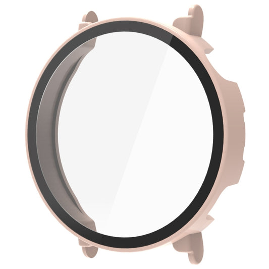 For Huawei Watch GT 4 41mm PC + Tempered Film Integrated Watch Protective Case(Pink) by buy2fix