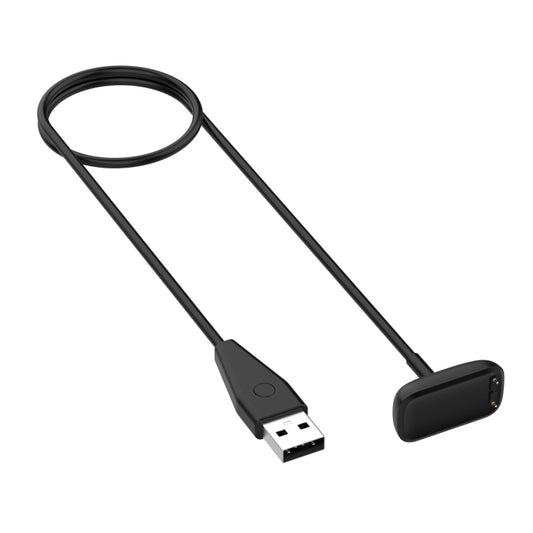 For Fitbit Charge 6 USB Port Smart Watch Charging Cable with Reset Key, Length:1m by buy2fix