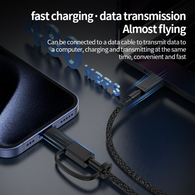 8 Pin to USB-C / Type-C 3.1 OTG Adapter(Black) by buy2fix