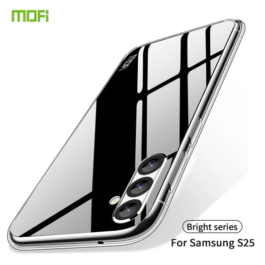 For Samsung Galaxy S25 5G MOFI Ming Series Ultra-thin TPU Phone Case(Transparent) by MOFI