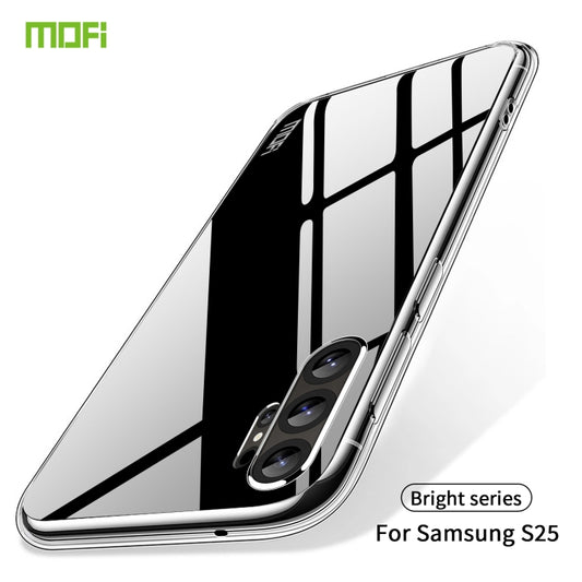 For Samsung Galaxy S25 Ultra 5G MOFI Ming Series Ultra-thin TPU Phone Case(Transparent) by MOFI