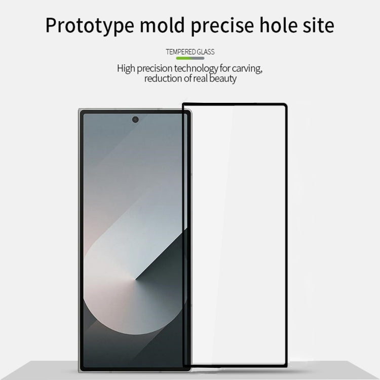 For Samsung Galaxy Z Fold6 PINWUYO 9H 2.5D Full Screen Tempered Glass Film(Black) - Galaxy Tempered Glass by PINWUYO | Online Shopping UK | buy2fix