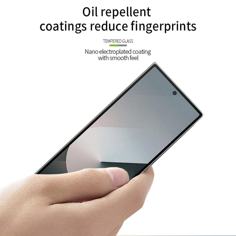 For Samsung Galaxy Z Fold6 PINWUYO 9H 2.5D Full Screen Tempered Glass Film(Black) - Galaxy Tempered Glass by PINWUYO | Online Shopping UK | buy2fix