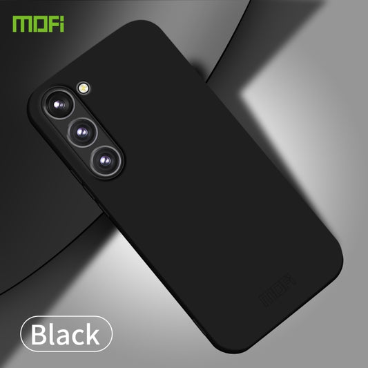 For Samsung Galaxy S23+ 5G MOFI Qin Series Skin Feel All-inclusive PC Phone Case(Black) by MOFI