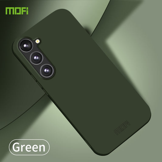 For Samsung Galaxy S23 FE 5G MOFI Qin Series Skin Feel All-inclusive PC Phone Case(Green) by MOFI