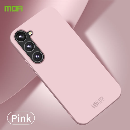For Samsung Galaxy S23 FE 5G MOFI Qin Series Skin Feel All-inclusive PC Phone Case(Pink) by MOFI
