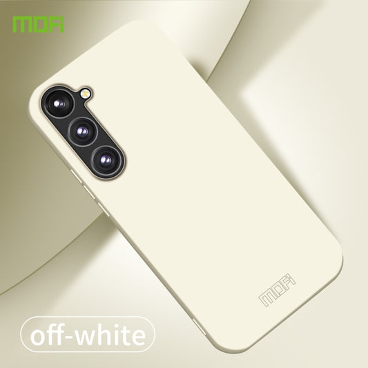 For Samsung Galaxy S23 FE 5G MOFI Qin Series Skin Feel All-inclusive PC Phone Case(Beige) by MOFI