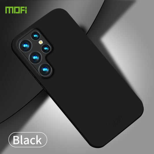For Samsung Galaxy S23 Ultra 5G MOFI Qin Series Skin Feel All-inclusive PC Phone Case(Black) by MOFI
