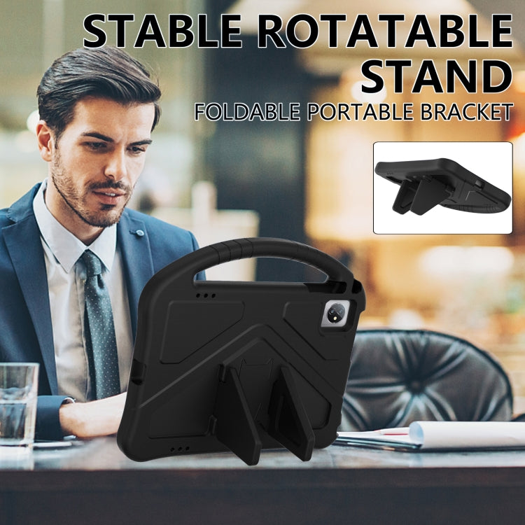 For Blackview Tab 7 WiFi 2022 EVA Shockproof Tablet Case with Holder(Black) by buy2fix
