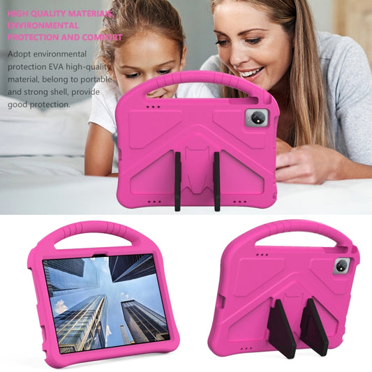 For Blackview Tab 7 WiFi 2022 EVA Shockproof Tablet Case with Holder(Rose Red) by buy2fix