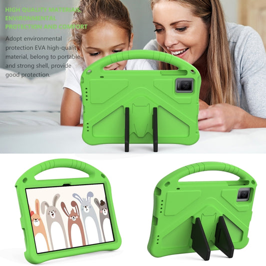 For Blackview Tab 11 WiFi 2023 / SE / 2021 EVA Shockproof Tablet Case with Holder(Green) by buy2fix