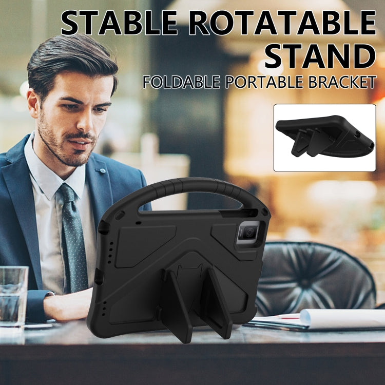 For Blackview Tab 11 WiFi 2023 / SE / 2021 EVA Shockproof Tablet Case with Holder(Black) by buy2fix